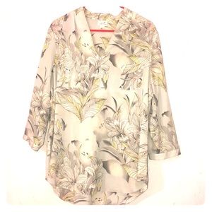 XXL Jaclyn Smith Women’s 3/4 sleeve Blouse